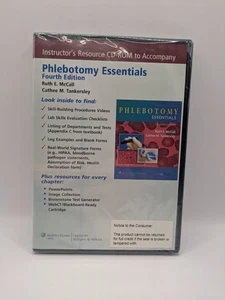 Phlebotomy Essentials Fourth Edition Instructors CD-ROM NEW SEALED! - Picture 1 of 6