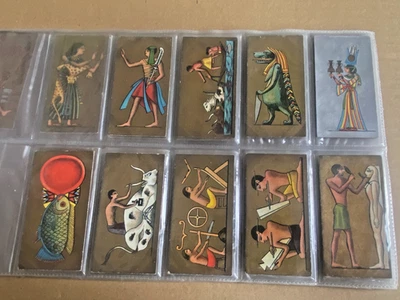 Cavanders Cigarette Cards Ancient Egypt 1928 Complete Set 25 VF-MINT - Image 1 of 4