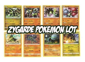 Carte Pokemon Zygarde - Grande Lotto x8 - Tutte le Forme Ombre Brucianti 100/147 - Foto 1 di 1