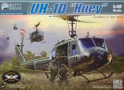 KITTYHAWK / ZIMI MODEL Kitty Hawk/Zimi Model 80154 UH-1D Huey 1/48