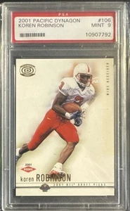 2001 Pacific Dynagon - Koren Robinson #106 Retail (RC) PSA 9 - Picture 1 of 2