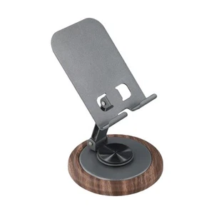 Compact and Elegant 360 Degree Rotating Smartphone Stand in Gray Color - Photo 1 sur 12