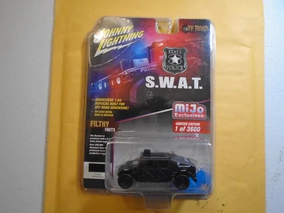 2018 JOHNNY LIGHTNING  DIECAST CARS  (  SWAT  1 OF 3600  ) FREE SHIP - Image 1 of 2