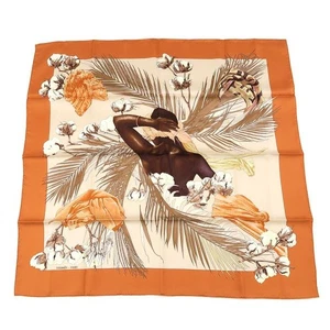 Hermes Seiden Quadrat Schal Carre 90 TURBANS DES REINES 88cm - Bild 1 von 7