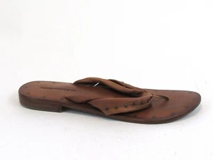 Vintage Foundry Co Hera Flat Thong Sandal (Women's) - Tan - Sz 8.5 M - Picture 1 of 8