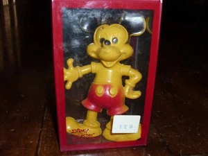 VINTAGE MICKEY MOUSE DIENER 5" GROSSE JIGGLER FIGUR SELTEN DISNEYANA BRANDNEU 1968 - Bild 1 von 12