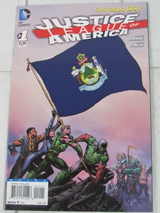Justice League of America #1ME Apr. 2013 DC Comics Maine Flag Variant - Picture 1 of 2