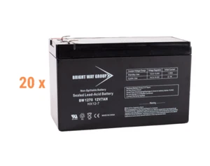 Replacement UPS Battery Set for EXRT 7k VA MGE - (20 batteries - 12V 7.5AH F2) - Picture 1 of 1