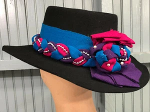 Sombrero de Vaquero F&M PFI Missouri Mujer Elegante Mediano EE. UU. Lana Occidental 57 cm - Imagen 1 de 10