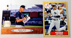 Derek Jeter 2012 Topps 1987 Team Minis TM-16 New York Yankees - Picture 1 of 7