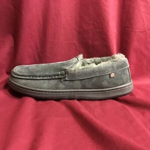 New Men’s LAMO EW1913 Dark Charcoal Harrison Moc Lined Moccasins Size 13 Medium - Picture 1 of 6