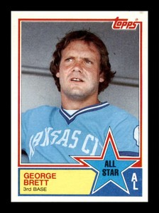 1983 Topps George Brett #388 Kansas City Royals