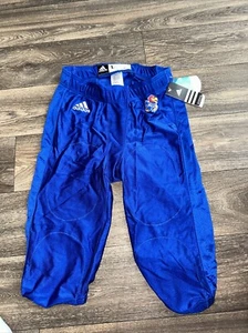 Pantalones de fútbol Adidas Kansas Jayhawks para hombre grandes #BB - Imagen 1 de 3