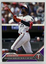 2023 Topps Now #479 Byron Buxton Minnesota Twins PURPLE Parallel 01/25