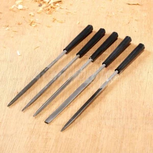 Diamond Needle File Set Metal Glass Stone Wood Carving Craft Hand Tool 5Pcs - Picture 1 of 9