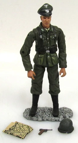 BBI Elite Force Unimax 1:18 WWII German Infantry Officer W/ Map #G6 Cover