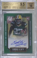 2013 Elite Turn of the Century Signatures /299 Eddie Lacy BGS 9.5 Rookie Auto RC