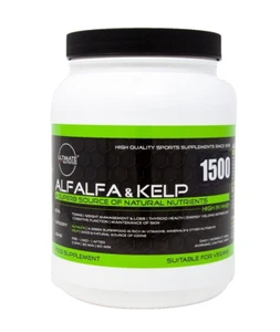 Alfalfa & Kelp 1500 Tablets, Contains many beneficial micro nutrients - Picture 1 of 1