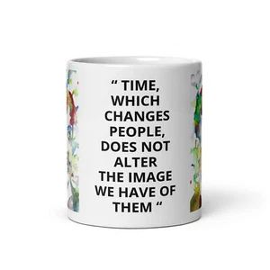TAZA - cotización Marcel Proust .6 - ¡varios tamaños! tazas taza café pintura arte impresión - Imagen 1 de 7
