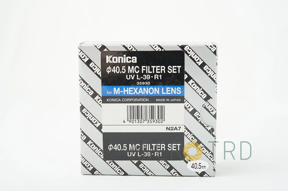 Konica MC 40.5mm Filter Set for M-Hexanon Lens (NEW) - Image 1 of 1