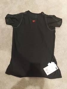 Pearl Izumi Women's XL W Transfer Lite Short Sleeve Base Layer Black #TB3 - Picture 1 of 3