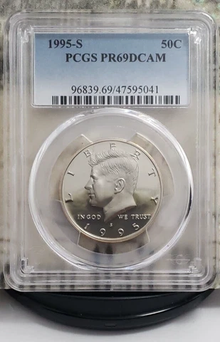 1995-S Kennedy Half Dollar - PCGS PR69DCAM - Nice!!! Cover