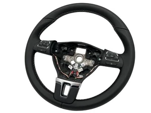 OEM Volant Cuir Multifonction DSG VW Tiguan 5N Touran 1T Caddy 2K Commutation - Picture 1 of 17
