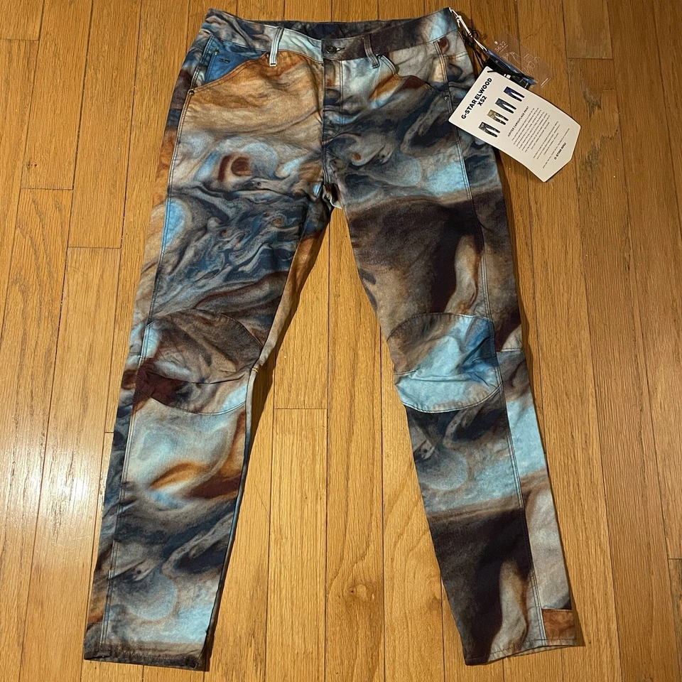 Women's G-Star 5622 Knee Zip High Skinny WMN W31 L30 Jeans Pants