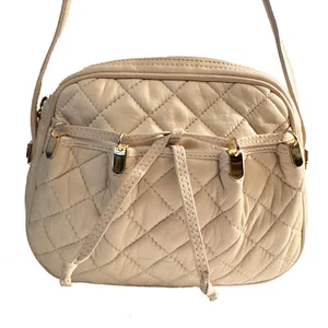 JUDITH LEIBER Umhängetasche hellbeige gesteppt - Bild 1 von 10