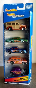 2000 Hot Wheels HOTWHEELS.COM Tampos 5 CAR GIFT PACK Collector #25371 1:64 China - Picture 1 of 13