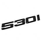 Gloss Black for 530i Sport Letter Logo Emblem Trunk Lid M Performance G30 G31