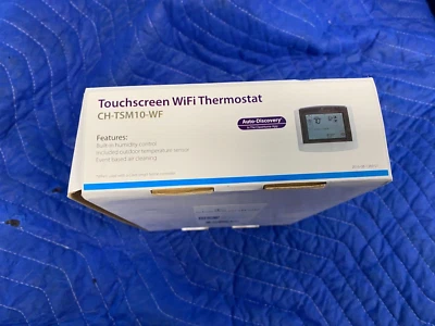 Clare Smart Home CH-TS M10-WF Touchscreen WiFI Thermostat Same Aprilaire 8800 - Image 1 of 4