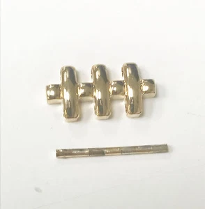 ESQ Original 14mm 07101206 Verona Gold Tone Watch Link and Pin - Picture 1 of 1