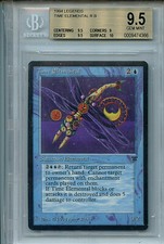 MTG Legends Time Elemental BGS 9.5 Gem Mint card Magic Amricons 4366