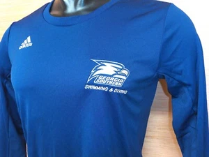 Georgia Southern Swimming & Diving Team Blue Adidas Shirt Women's Size Medium - Picture 1 of 5