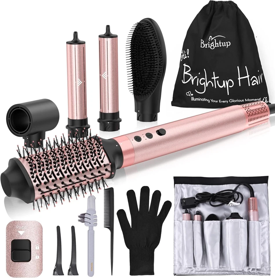 5 in 1 High-Speed Hot Air Styler - Professional Frizz-Free Hair Dryer Brush, Fas - Image 1 of 4