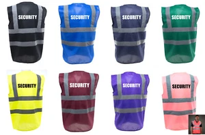 SEGURIDAD Chaleco de Visibilidad Mejorada - Hi Viz - Hi Viz - Trabajo Reflectante de Seguridad - Imagen 1 de 10