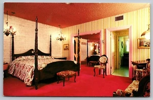 Postcard: Madonna Inn, CA, Room 214, Victorian Gardens, Blake Printery, Unposted - Picture 1 of 2