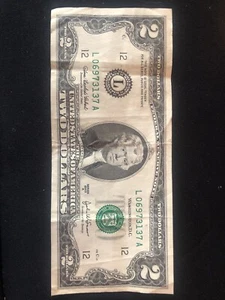 2003 2 dollar bill series A (RARE) - Picture 1 of 3