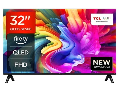 TCL 32SF560 32 inch Full HD Smart QLED Direct LED TV with Fire TV & HDR Alexa on - Immagine 1 di 4