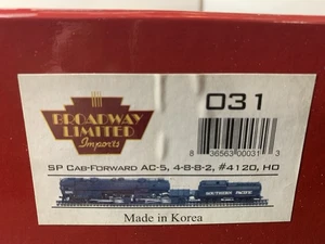 HO Broadway Limited BLI 031 SP Southern Pacific cabina vapor delantero #4120 con DCC - Imagen 1 de 7