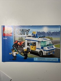 LEGO City Police Set 7286 Prisoner Transport Only  Instructions