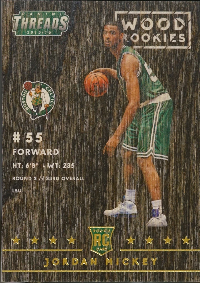 2015-16 Panini Threads Basketball Jordan Mickey #279 NM - Image 1 of 1