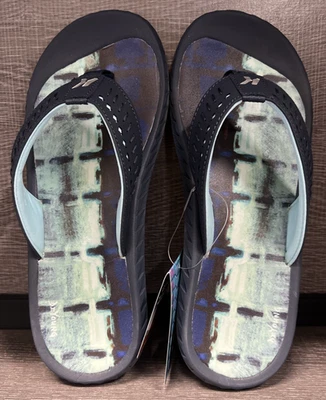 Chanclas para hombre Korkers Fish Flip Marlin (azul) - talla 10 Foto 1 de 4