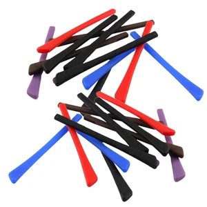  10 Pairs Eyeglass Leg Protectors Anti-Slip Glasses Covers Accessories for Men - Picture 1 of 12