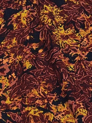 Lularoe TC Leggings- NWOT-Geometric Floral Print- Navy, Red, Orange, Yellow - Image 1 of 3