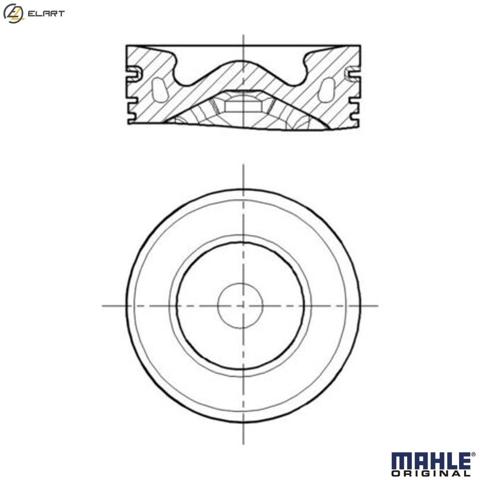 PISTON 013 PI 00155 001 FOR HHJD 1.6L D15DTH/15DT/15DTL F15DT/15DTH YHR 1.5L - Image 1 of 4