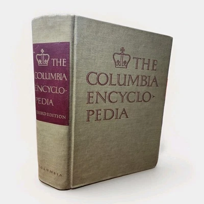 The Columbia Encyclopedia Large Hardcover Book 1963 Third Edition J45 - Image 1 of 4