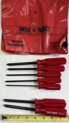 FOSTER PRODUCTS Precision Screwdrivers Made In USA ~ GUNSMITH , MACHINIST - Image 1 of 4