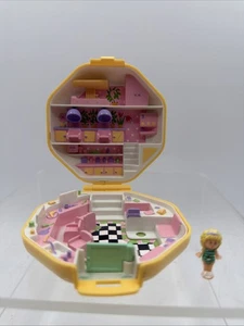 1990 Polly Pocket Polly’s Hair Salon Compact Only Vintage Bluebird Random Figure - Bild 1 von 7